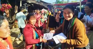 ঘুষমুক্ত রাঙামাটি গড়তে চাই—ভোটারদের জুঁই চাকমার প্রতিশ্রুতি